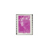 Série Mariannes de Beaujard tirage autoadhésif - 13 timbres multicolore provenant de feuille entreprise (support blanc)