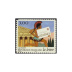 Série la Lettre au fil du temps tirage autoadhésif - 6 timbres provenants du carnet (demi-carnet)