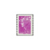 Série Marianne de Beaujard 2010 tirage autoadhésif - 6 timbres multicolore provenant de feuille entreprise (support blanc)