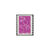 Lamouche tirage autoadhésif - 1.22 € lilas mention ITVF (sans logo) provenant de feuille personnalisable (support blanc)
