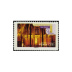 Art Gothique - Cathédrale de Strasbourg - Amiens et Sainte Chapelle de Paris tirage autoadhésif - 3 timbres TVP 20g - lettre prioritaire multicolore provenant de feuille entreprise (support blanc)