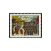 Paire La Saint-Vincent Tournante et la Braderie de Lille tirage autoadhésif - TVP 20g - lettre prioritaire multicolore provenant de feuille entreprise (support blanc)
