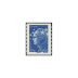 Série Marianne de Beaujard tirage autoadhésif - 7 timbres multicolore provenant de feuille entreprise (support blanc) à validité permanente