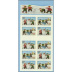 Bonne Année et Meilleurs Voeux 2001 - carnet de 10 timbres
