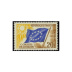 Série Conseil de l'Europe - 5 timbres - Drapeau du Conseil