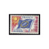 Série Conseil de l'Europe - 3 timbres - Drapeau soleil jaune
