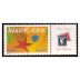 Série Meilleurs Voeux Etoiles tirage gommé - 0.50€ multicolore 5 timbres logo TPP