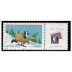 Série Meilleurs Voeux Pingouins tirage gommé - 5 tmbres TVP 20g - lettre prioritaire multicolore logo privé (notre passion)