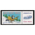 Série Meilleurs Voeux Pingouins tirage gommé - 5 tmbres TVP 20g - lettre prioritaire multicolore logo privé (phila72)
