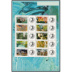 Série les Impressionnistes tirage gommé - 10 timbres TVP 20g - lettre prioritaire multicolore logo Cérès