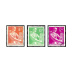 Série moissonneuse - 3 timbres