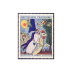 Les mariés de la Tour Eiffel de Chagall - 0.85f polychrome