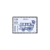 Timbre du carnet journée du timbre de 1987 - 2.20f + 0.60f bleu et bleu-clair