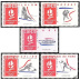 Série Alberville - 5 timbres