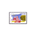 Timbre du carnet journée du timbre de 1992 - 2.50f + 0.60f bleu, rouge et jaune