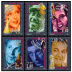 Série célébrités - de la Scéne à l'Ecran - 6 timbres