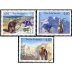Série nature de France - Parcs Naturels Nationaux - 3 timbres