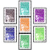 Série Marianne de Luquet - 14 timbres
