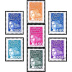 Série Marianne de Luquet - 14 timbres