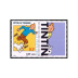 Timbre du carnet journée du timbre de 2000 avec logo - 3.00f multicolore