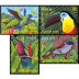 Série nature de France - Oiseaux d'outre-mer - 4 timbres
