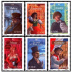 Série personnages de la littérature Française - 6 timbres