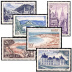 Série touristique - 6 timbres