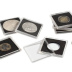Capsules carrées QUADRUM pour monnaies de 25 mm - boite de 10