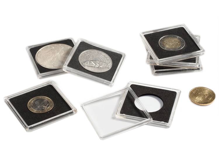 Acheter Capsules de pièces commémoratives en bois, 100 pièces